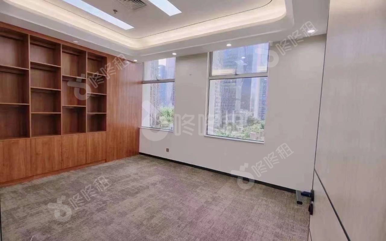 航天大厦_365平_精装_办公室隔间