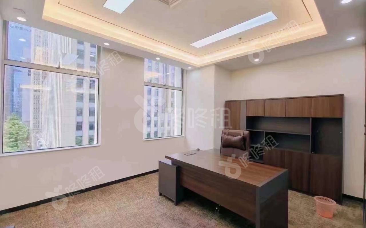 航天大厦_365平_精装_办公室隔间