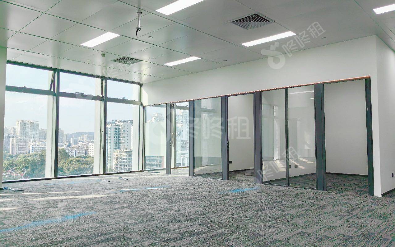 海纳科技大厦_267平_精装_办公室开间