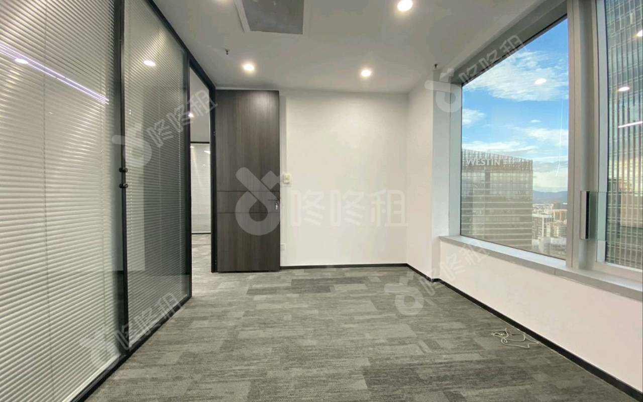 中信广场_272平_精装_办公室隔间