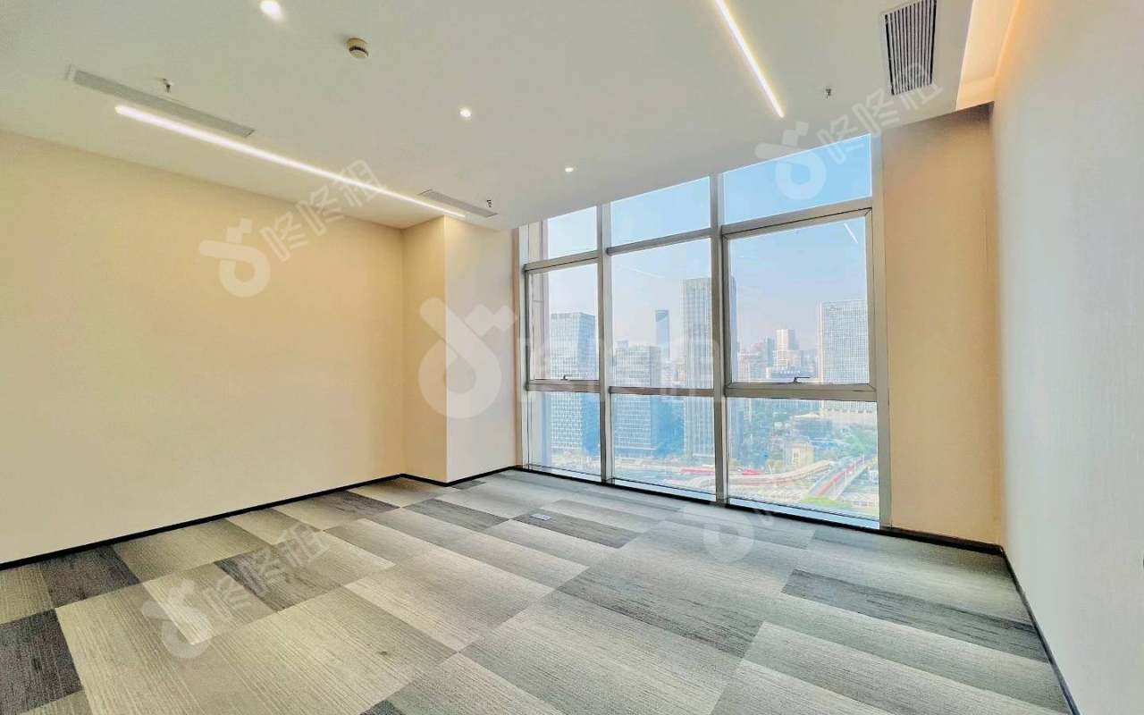 双城国际_158.22平_精装_办公室隔间