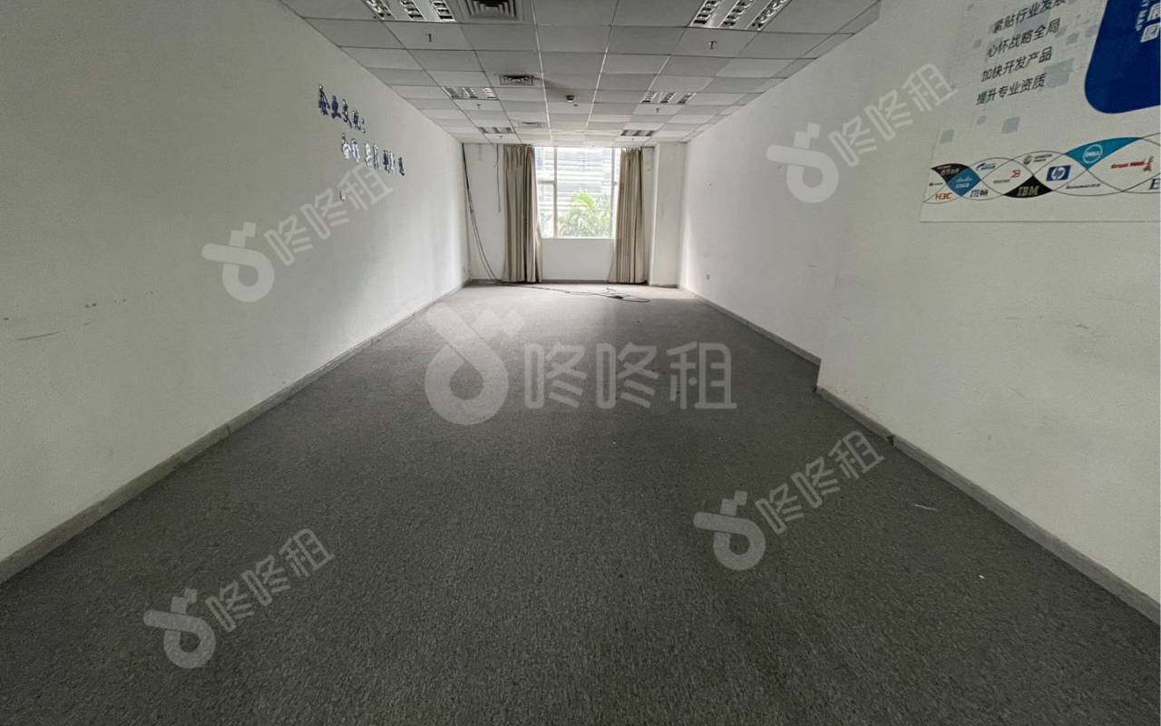 嘉达研发大楼_906平_精装_办公室隔间