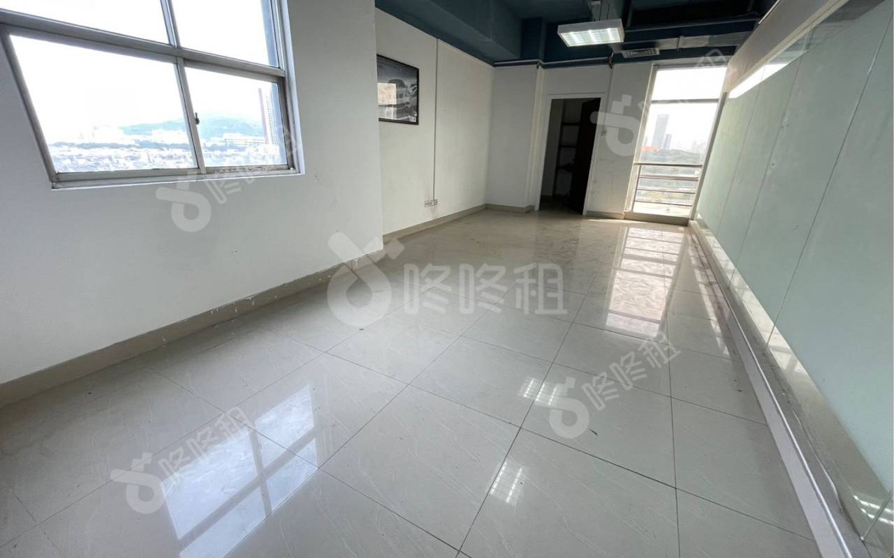 嘉达研发大楼_452平_精装_办公室隔间