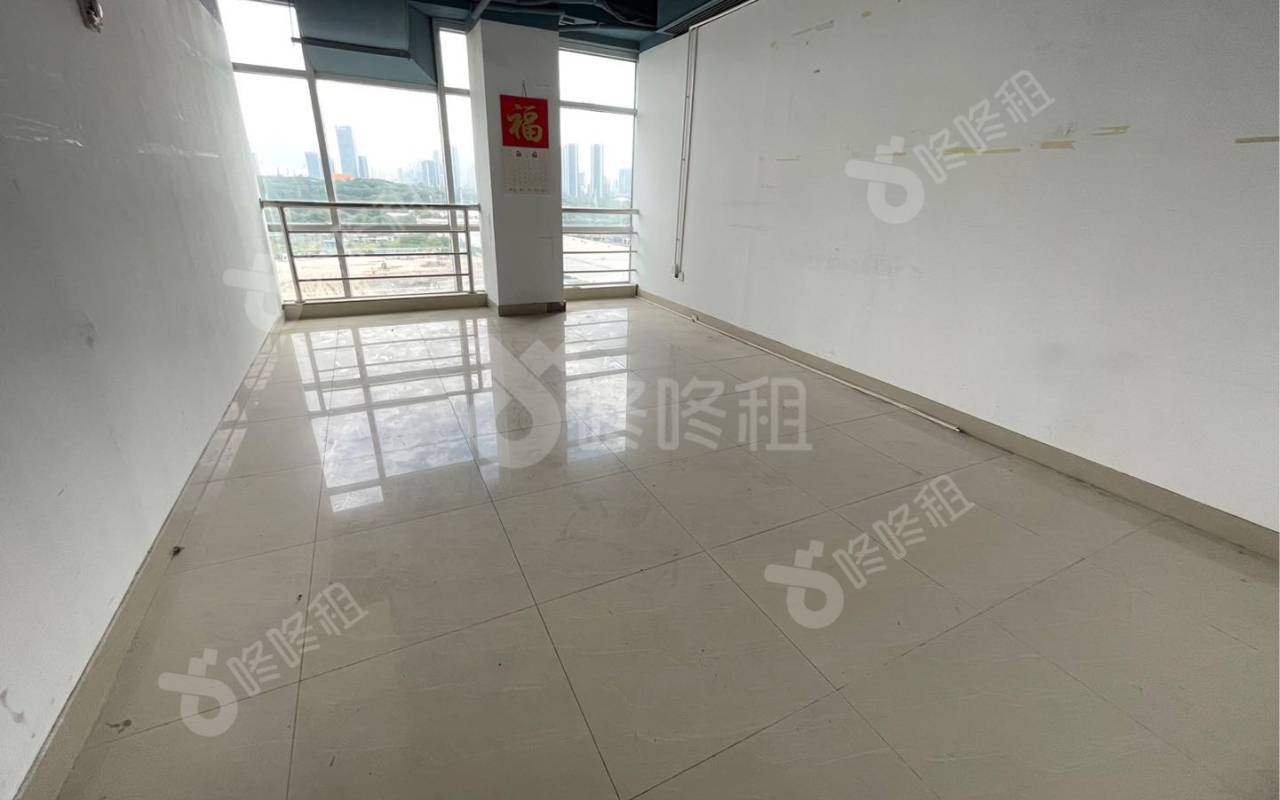 嘉达研发大楼_452平_精装_办公室隔间