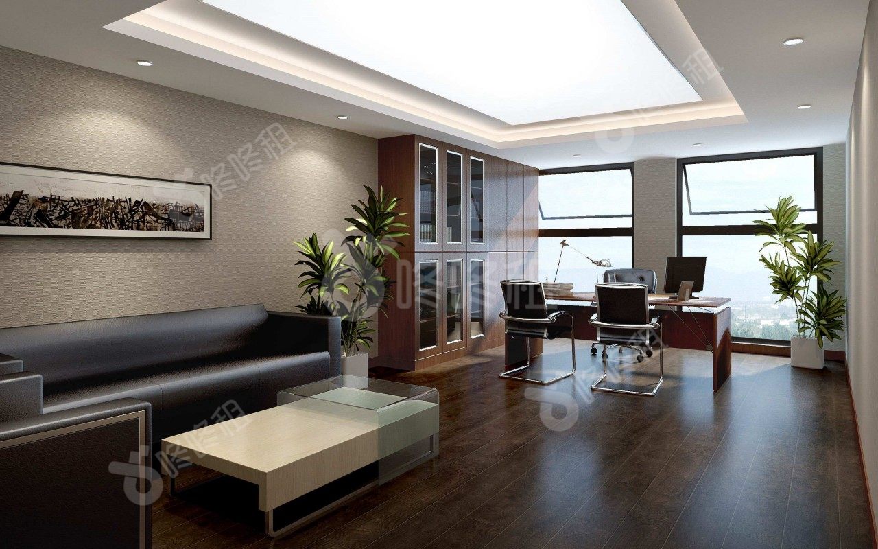 雪花科创城_2000平_精装_办公室隔间