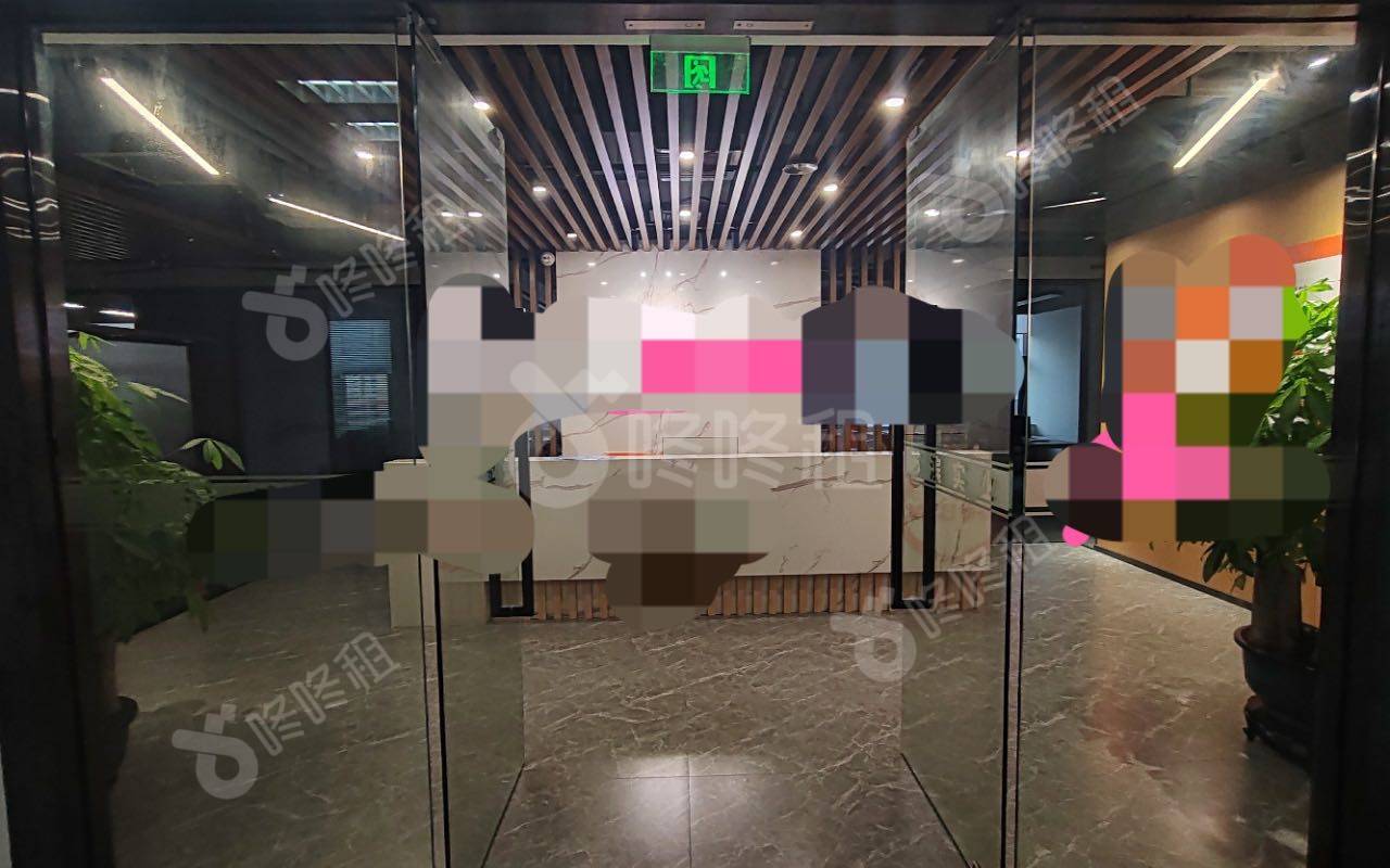 国人通信大厦_588平_精装_前台