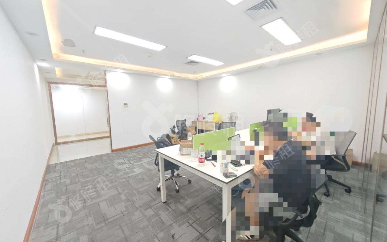 苍松大厦_128平_精装_办公室开间
