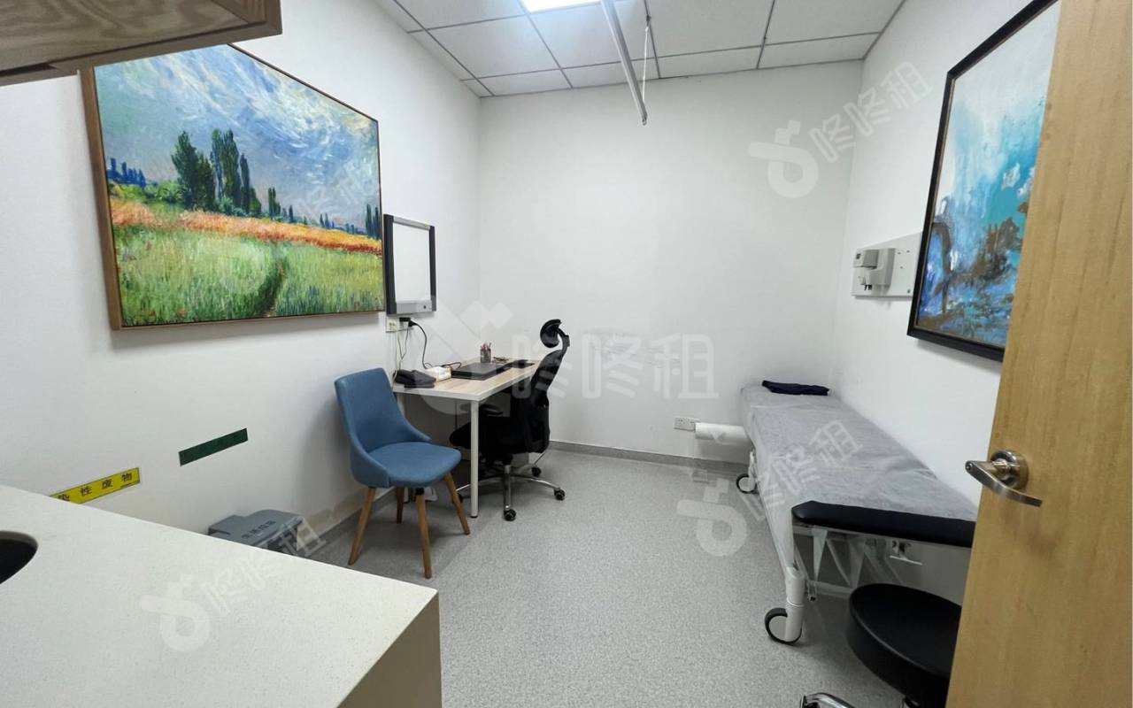 深圳国际文化大厦_1045平_精装_办公室隔间