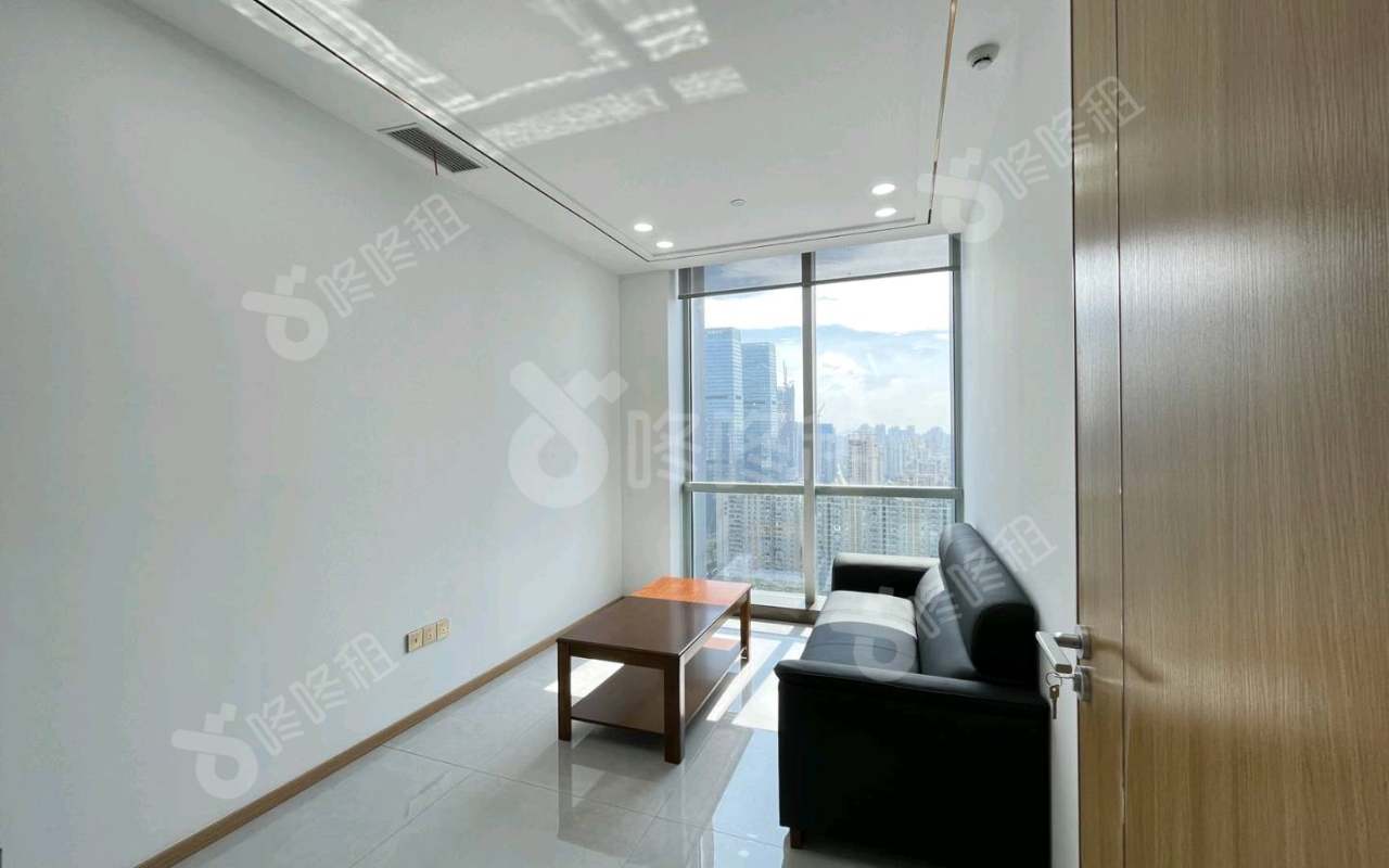 海岸城大厦_161平_豪装_办公室隔间