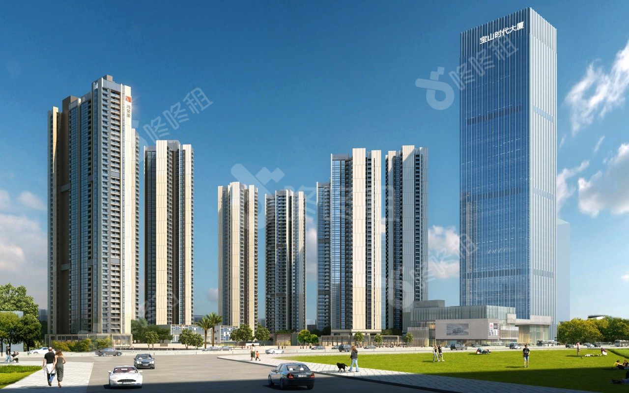 宝山时代大厦_楼盘外观图