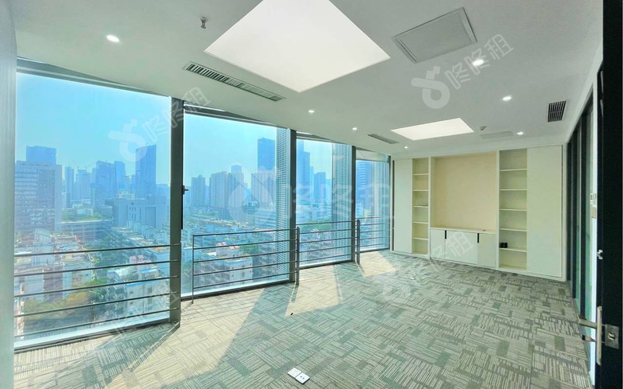 劲嘉科技大厦_1030平_精装_办公室隔间