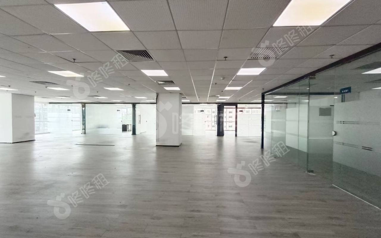 创新科技广场一期_898平_精装_办公室开间