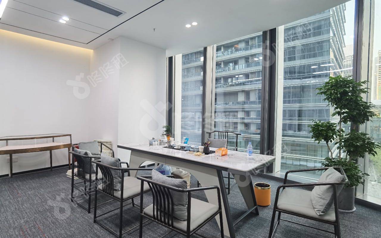 卓越前海壹号_462平_豪装_办公室隔间