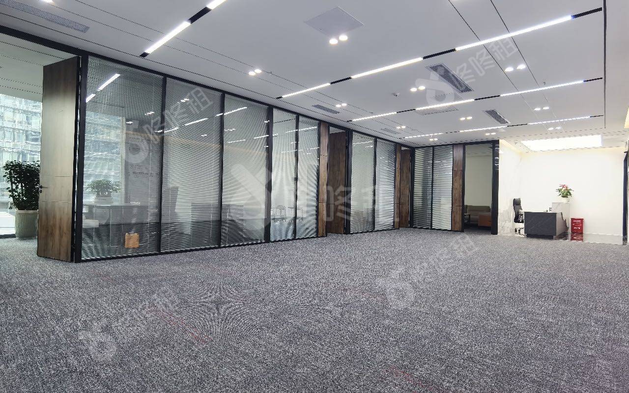 卓越前海壹号_462平_豪装_办公室开间