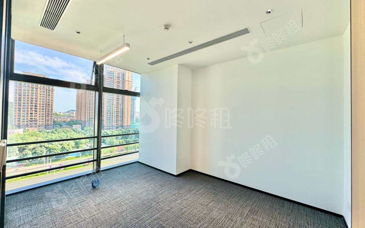 宏发天汇中心_183平_精装_办公室隔间