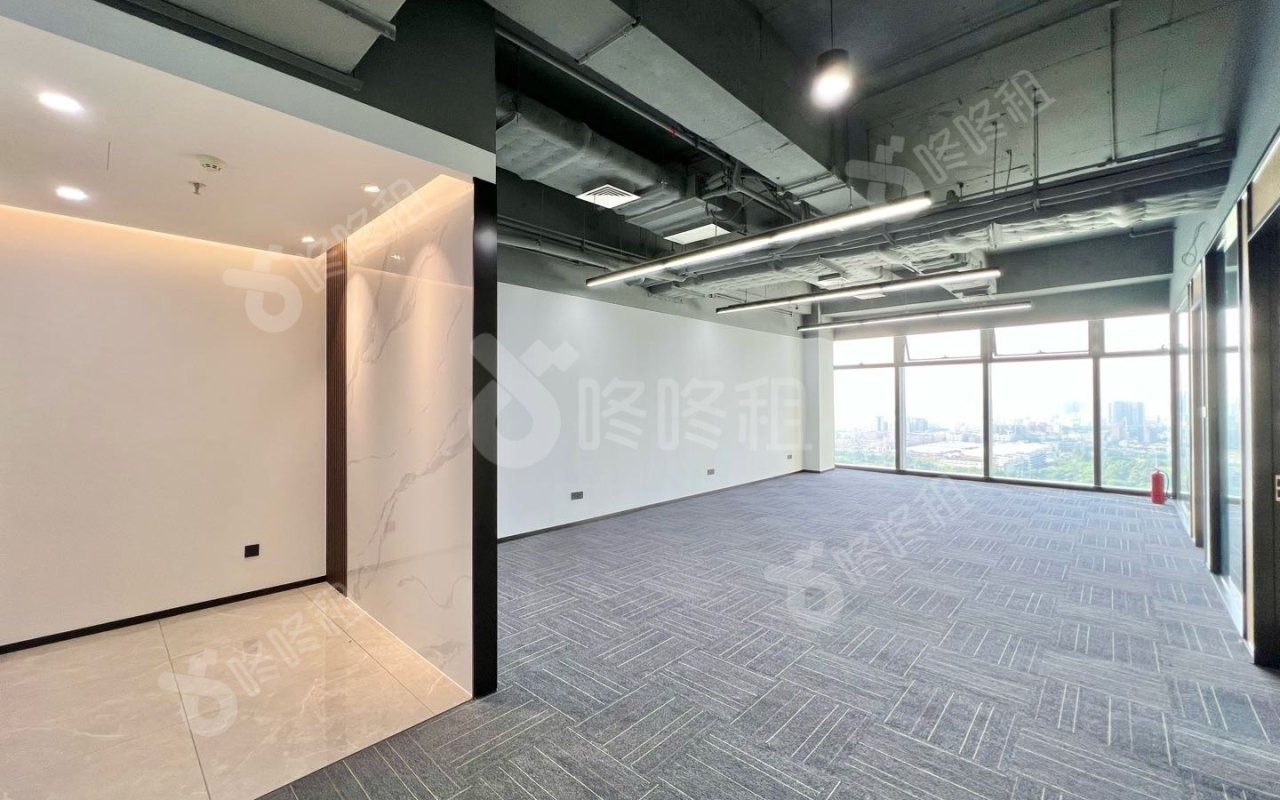 特区建发·乐府广场_175平_精装_办公室开间