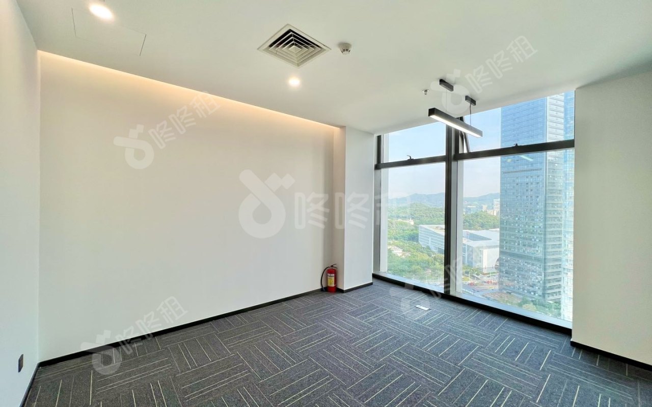 特区建发·乐府广场_175平_精装_办公室隔间