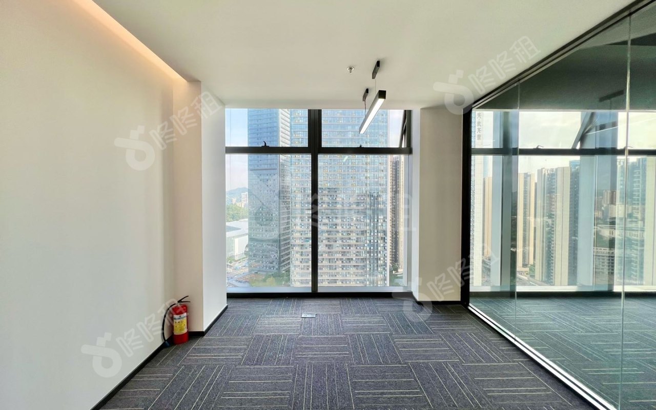 特区建发·乐府广场_175平_精装_办公室隔间