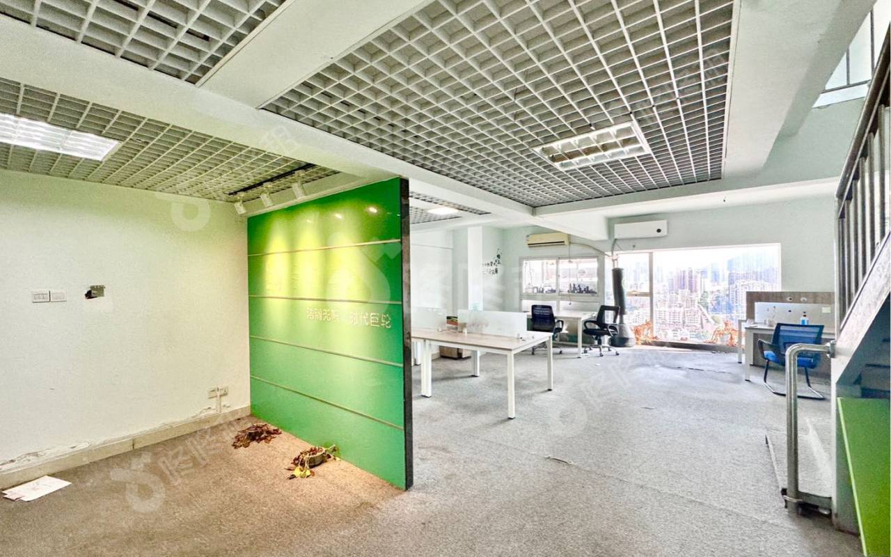 海岸时代大厦_84平_精装_办公室开间