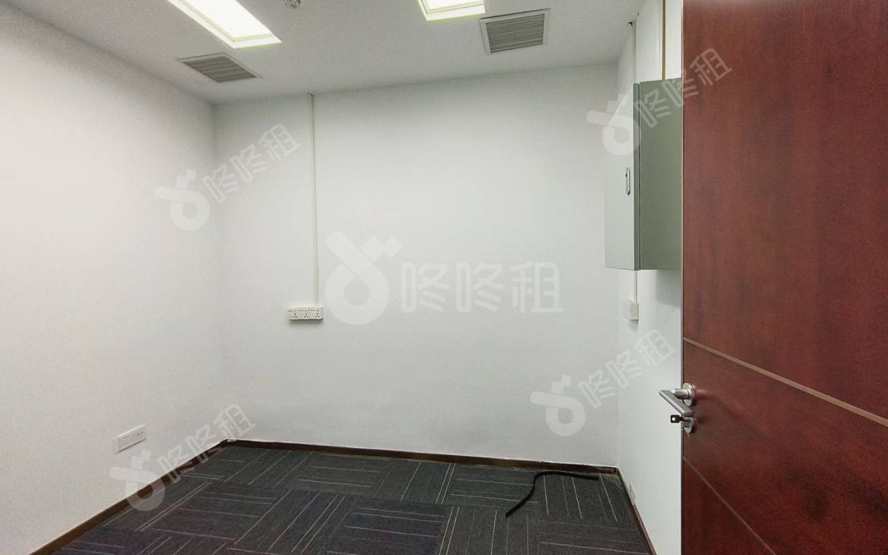 创新科技广场一期_198平_精装_办公室隔间