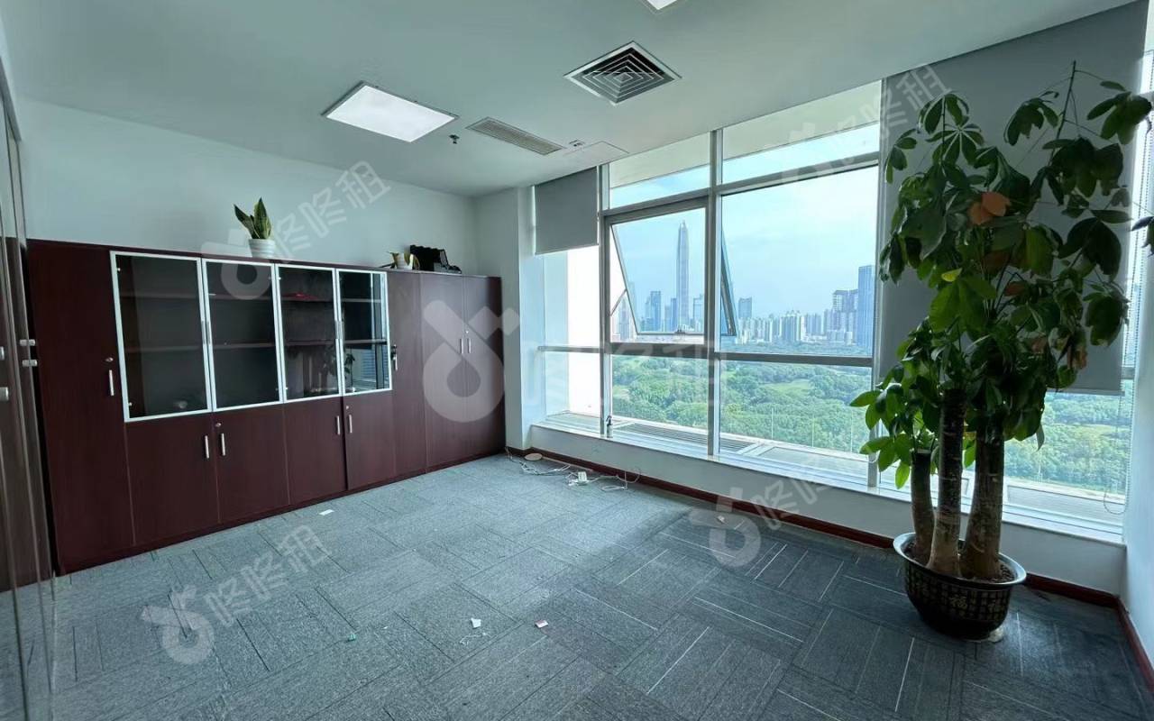 天安数码时代大厦_218平_精装_办公室隔间