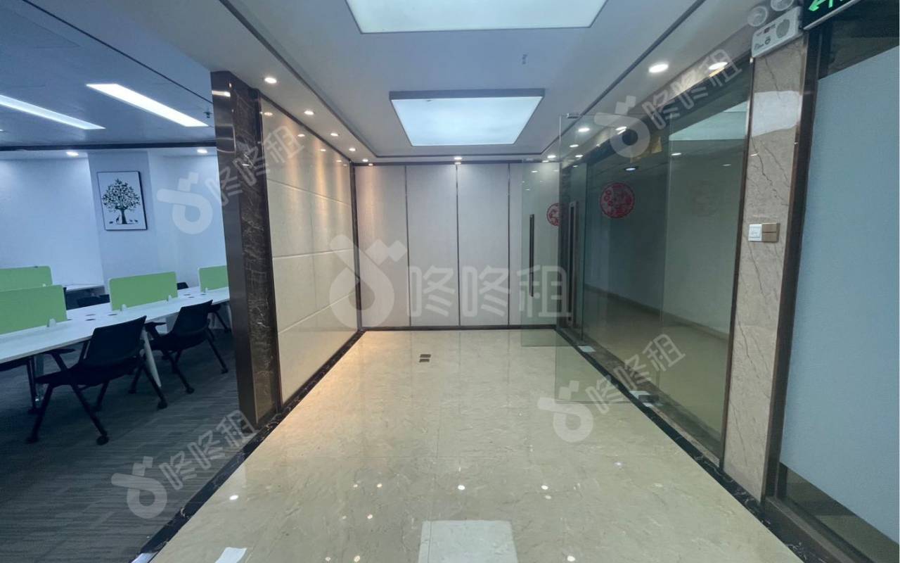 苍松大厦_298平_精装_前台