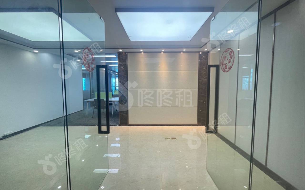 苍松大厦_298平_精装_前台