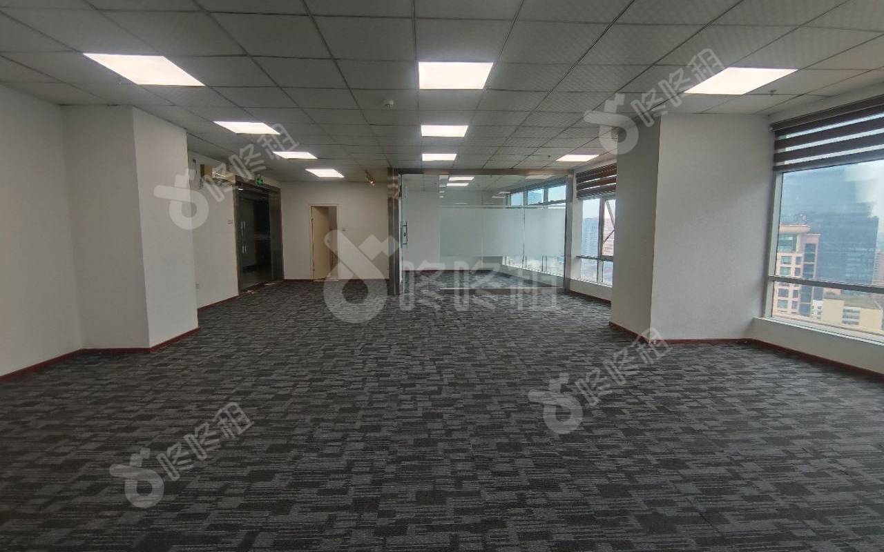 天安数码时代大厦_288平_精装_办公室开间