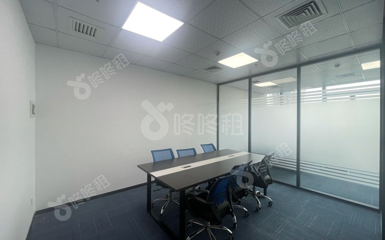 比克科技大厦_190平_精装_办公室隔间