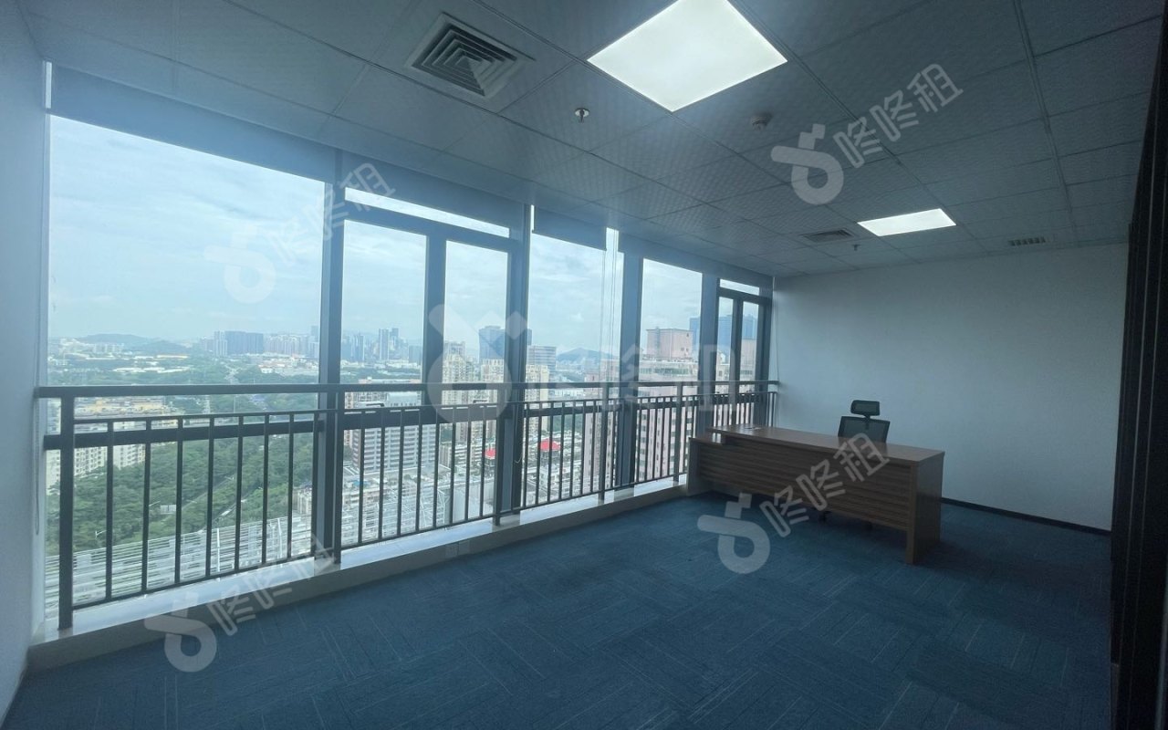 比克科技大厦_190平_精装_办公室隔间