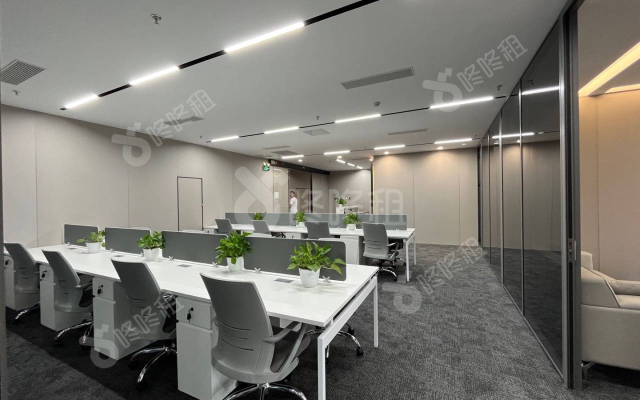 彩讯科技大厦_325平_精装_办公室开间