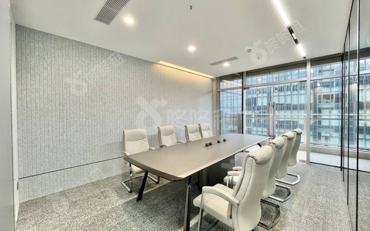 彩讯科技大厦_1268平_精装_办公室隔间