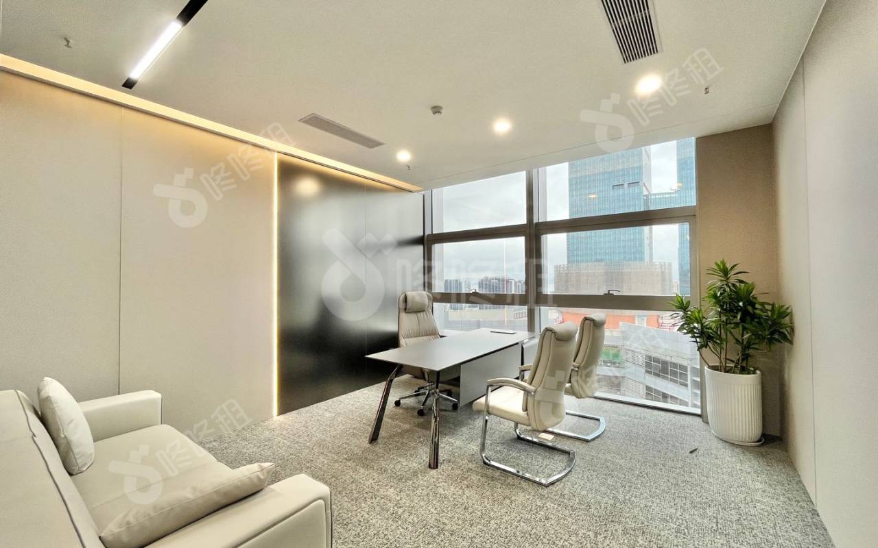 彩讯科技大厦_1268平_精装_办公室隔间