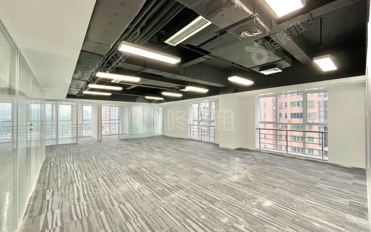 研祥科技大厦_313平_精装_办公室开间