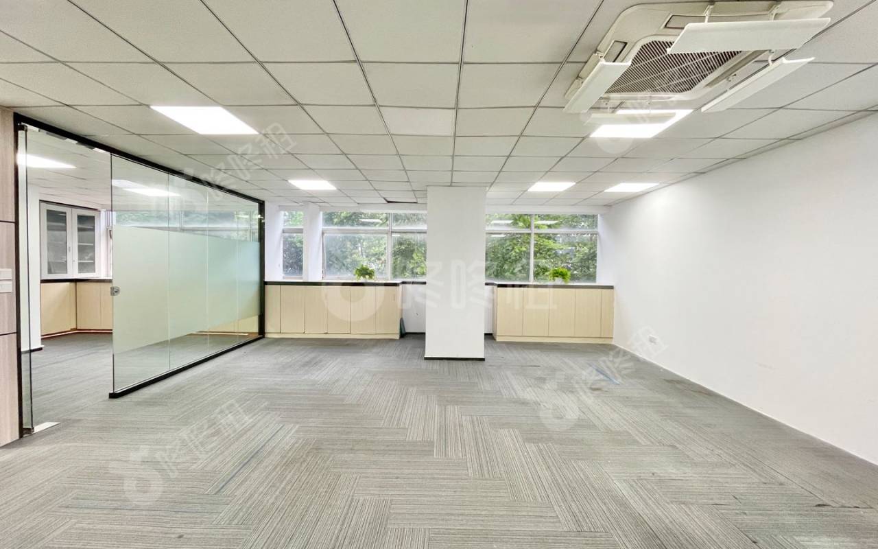 深圳软件园_225平_豪装_办公室开间