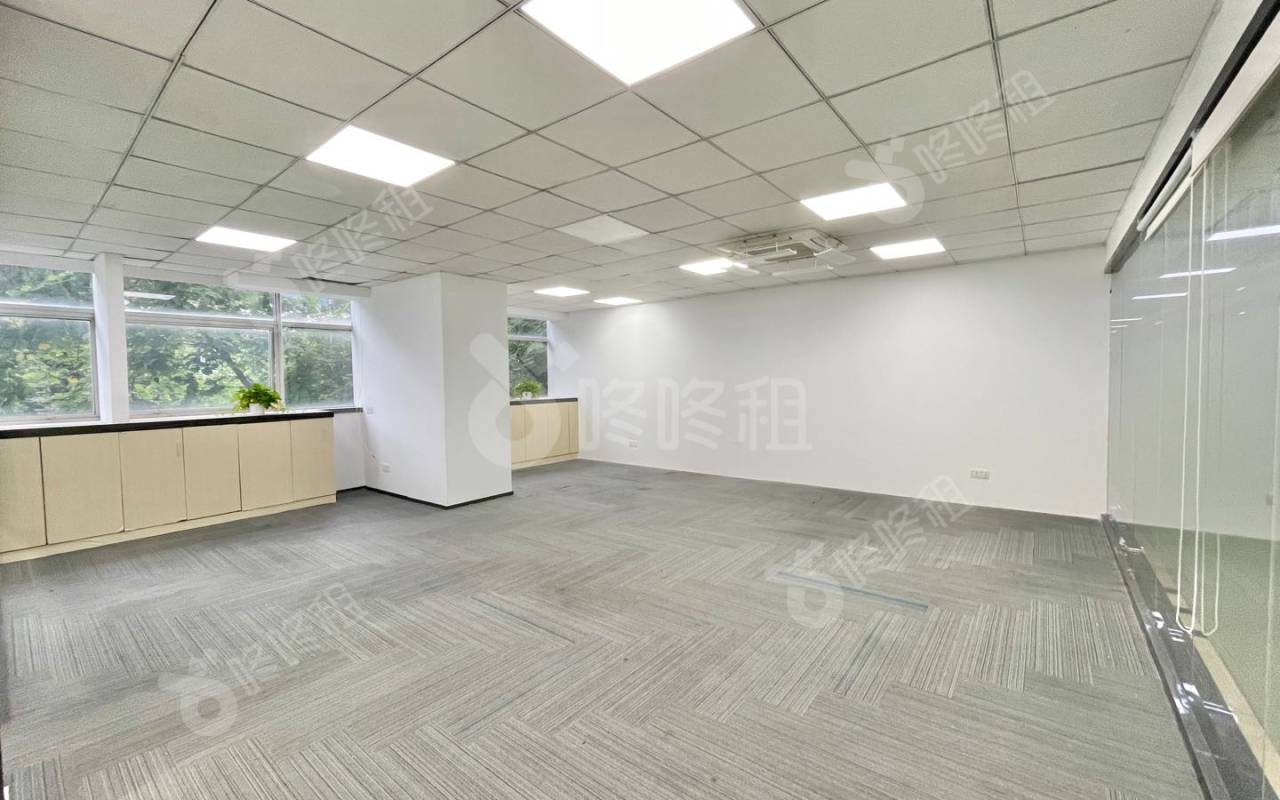 深圳软件园_225平_豪装_办公室开间