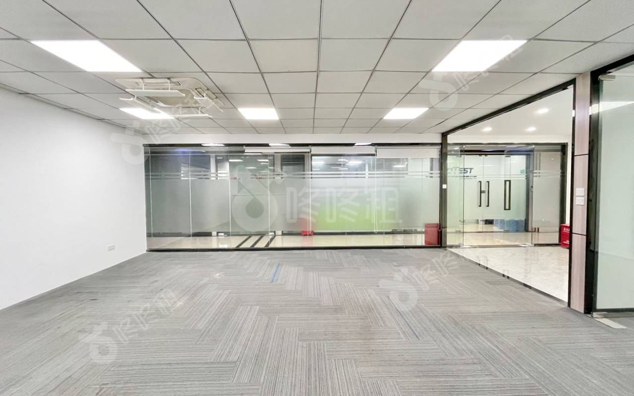 深圳软件园_225平_豪装_办公室开间