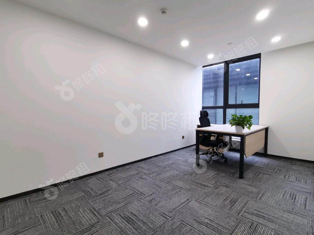 狮子园文化创意园_313平_精装_办公室隔间