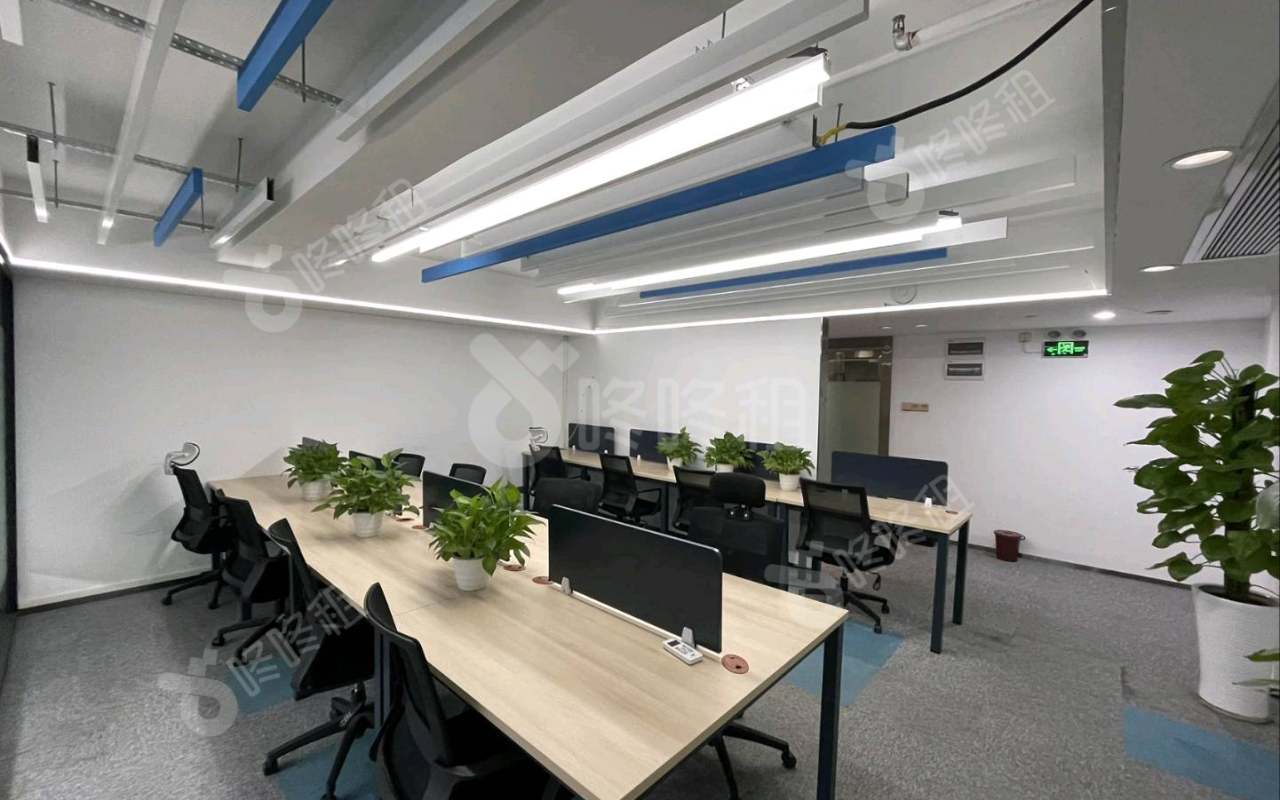 狮子园文化创意园_125平_精装_办公室开间