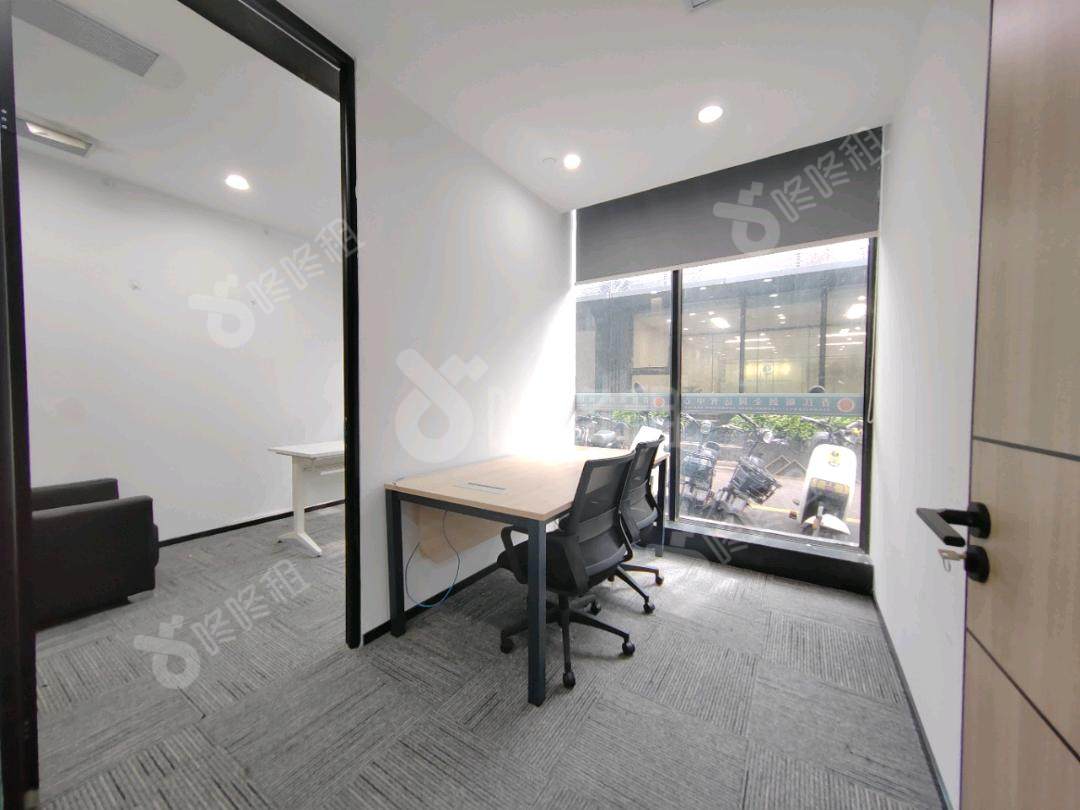 狮子园文化创意园_396平_精装_办公室隔间
