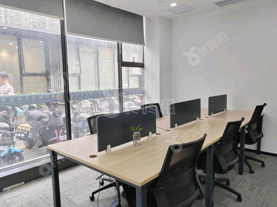 狮子园文化创意园_396平_精装_办公室隔间