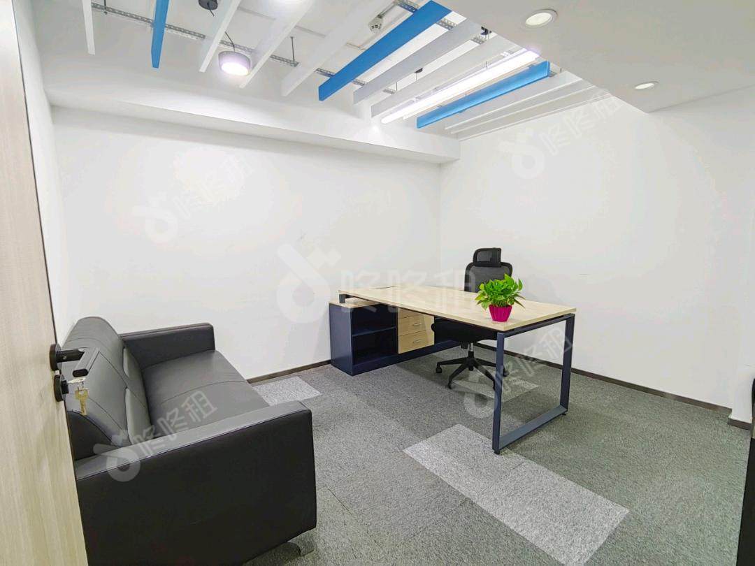 狮子园文化创意园_211平_精装_办公室隔间