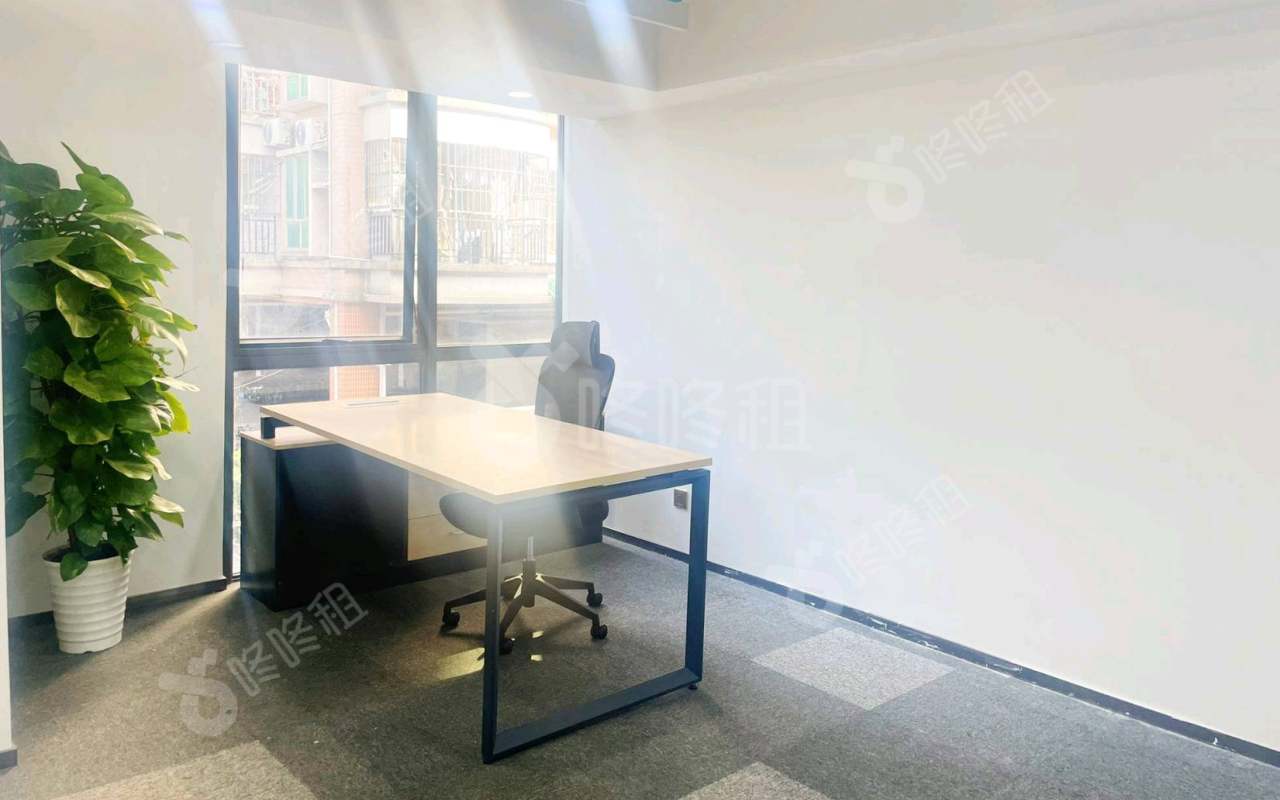 狮子园文化创意园_211平_精装_办公室隔间