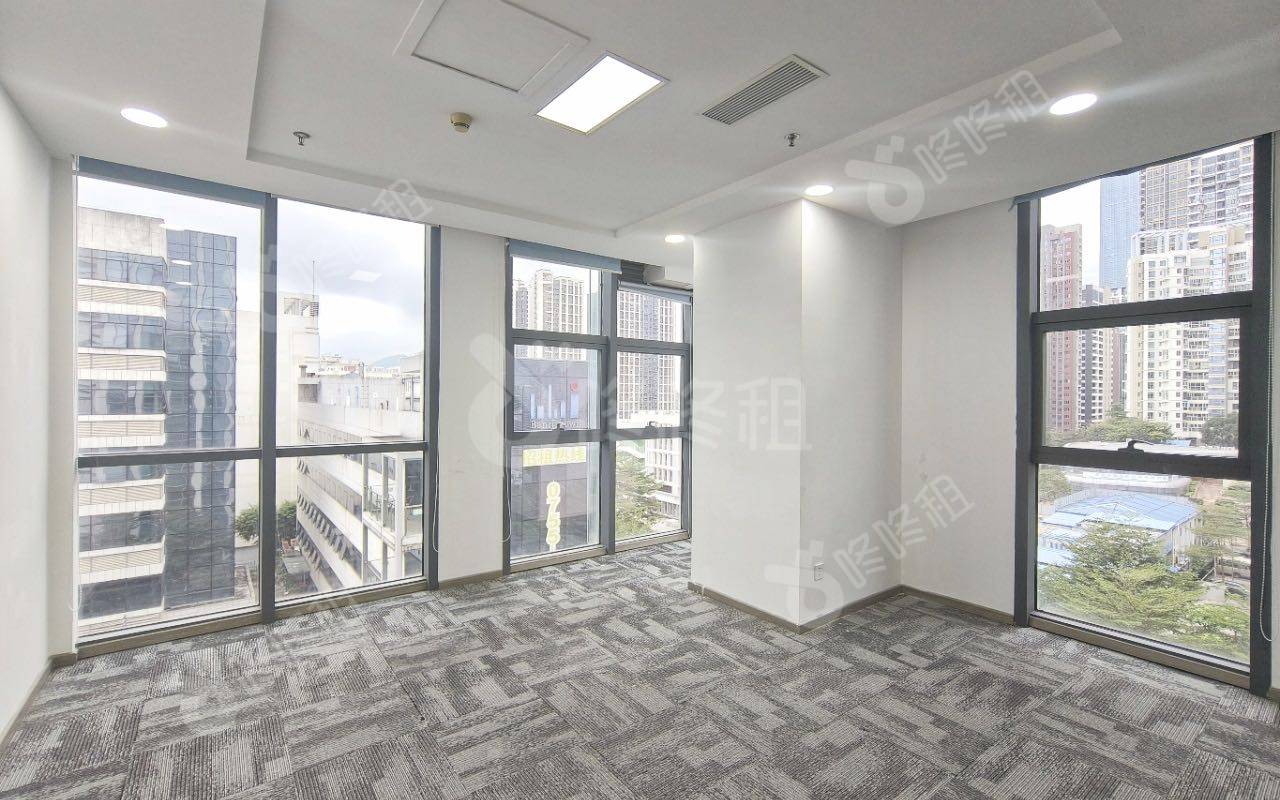 凯达尔集团大厦_390平_精装_办公室隔间