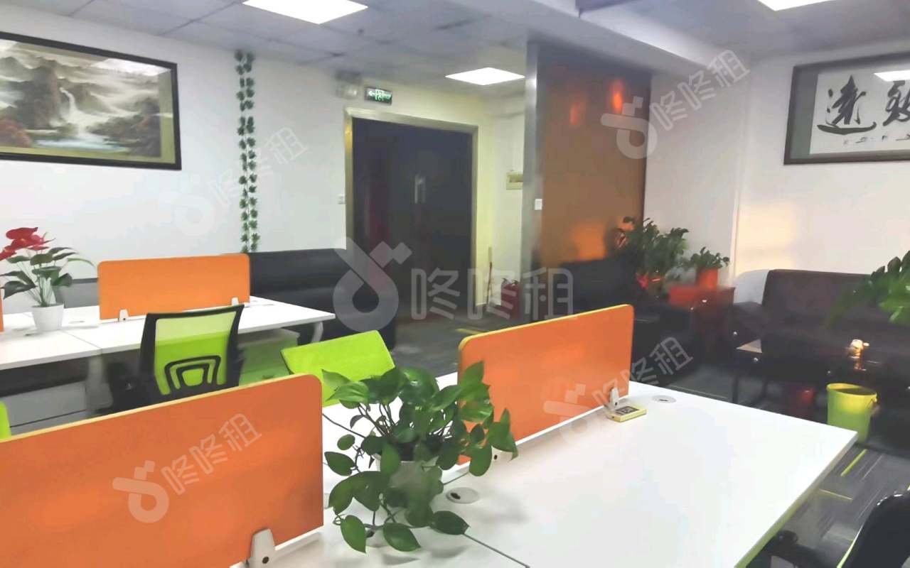 明月花都_148平_精装_办公室开间