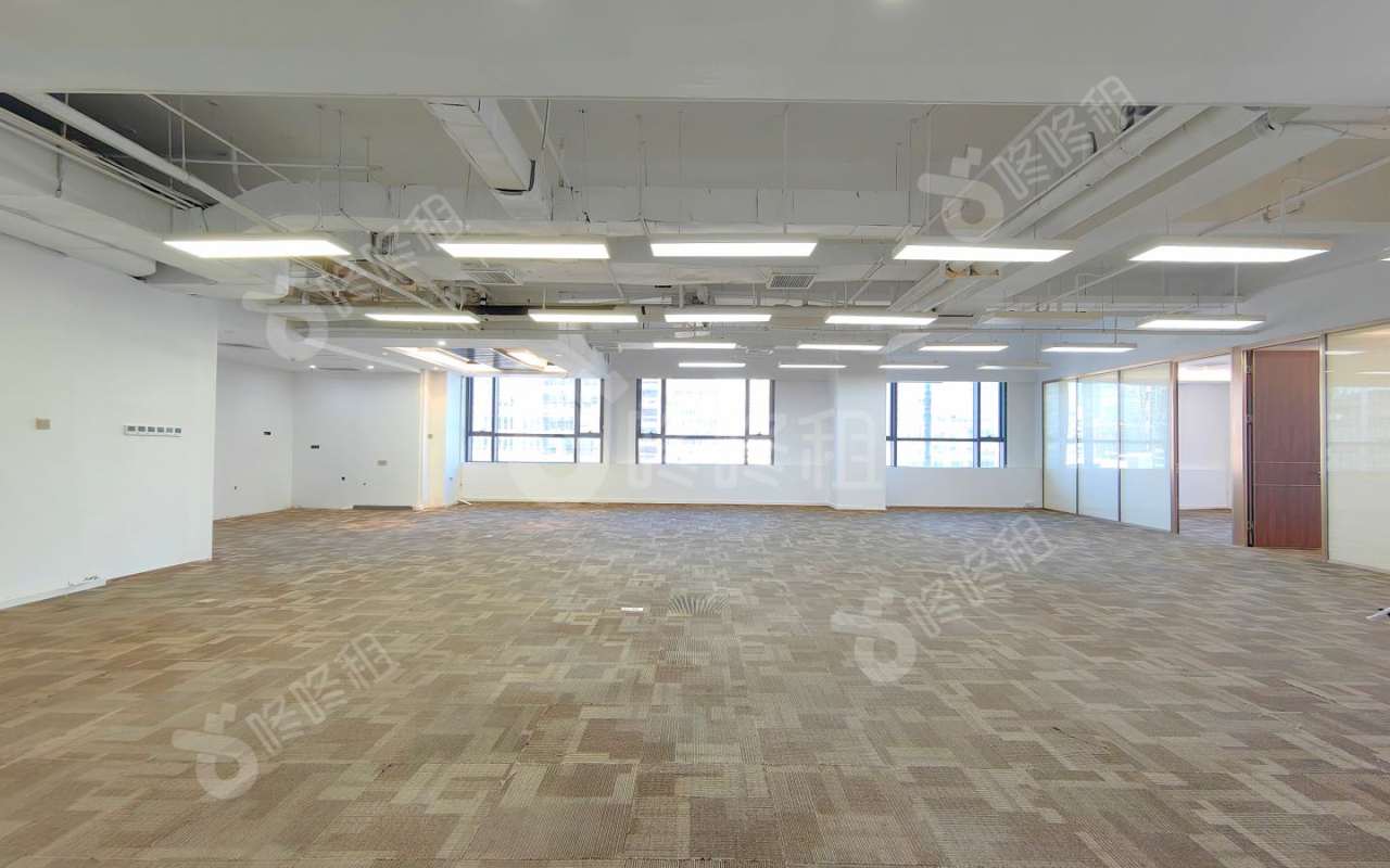 泰邦科技大厦_397平_精装_办公室开间
