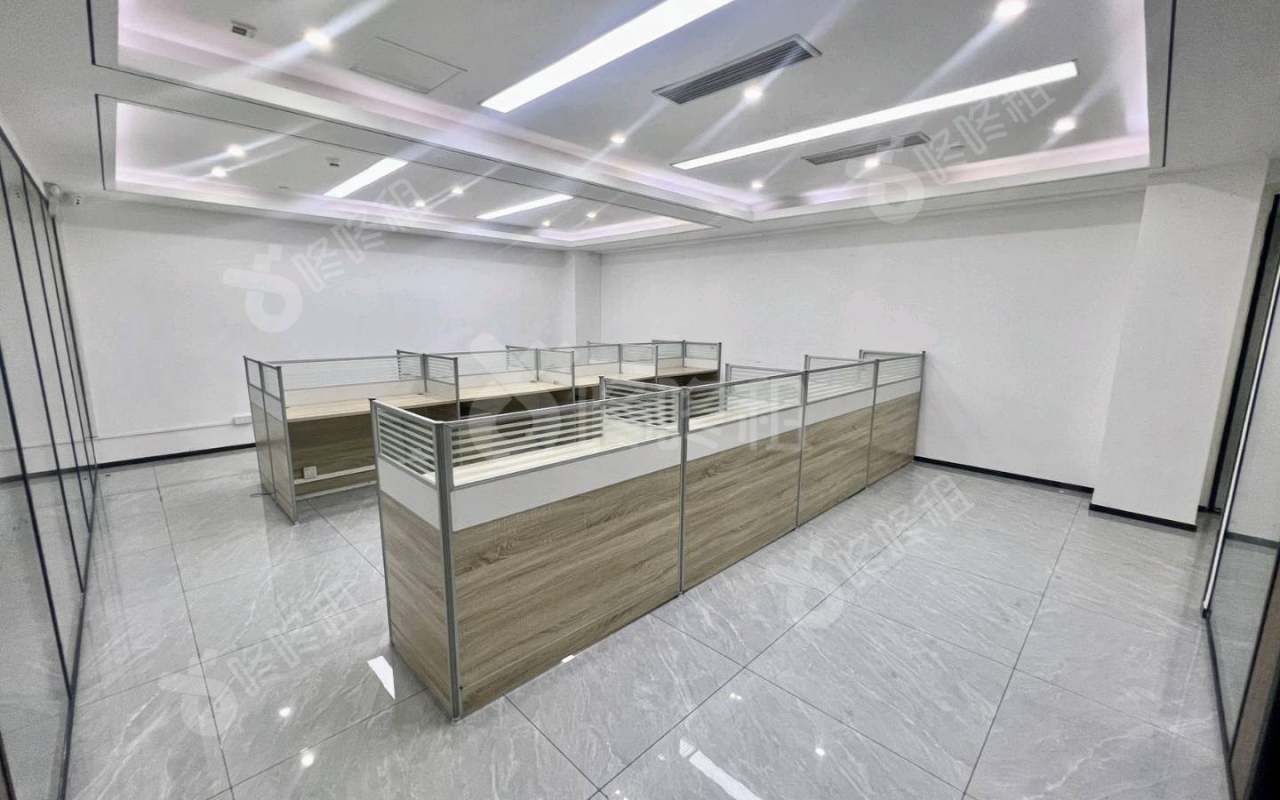 坂田生态科技园_215平_精装_办公室开间