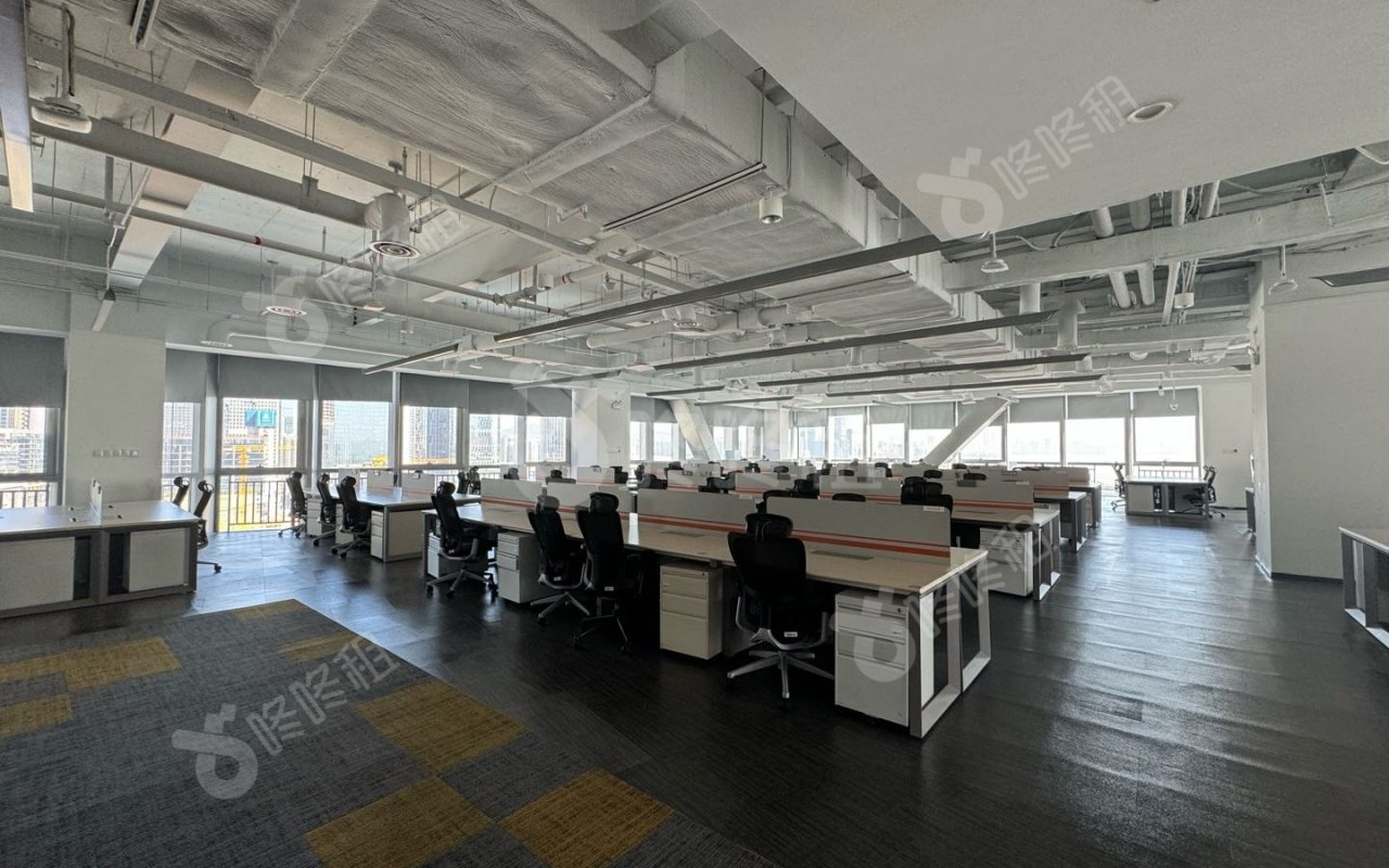 阿里云大厦_2034平_精装_办公室开间