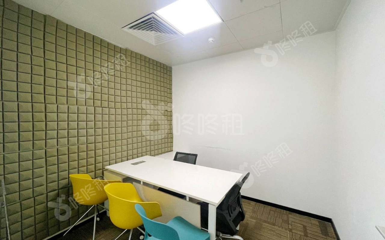 高新技术产业园(虚拟大学园)_153平_精装_办公室隔间