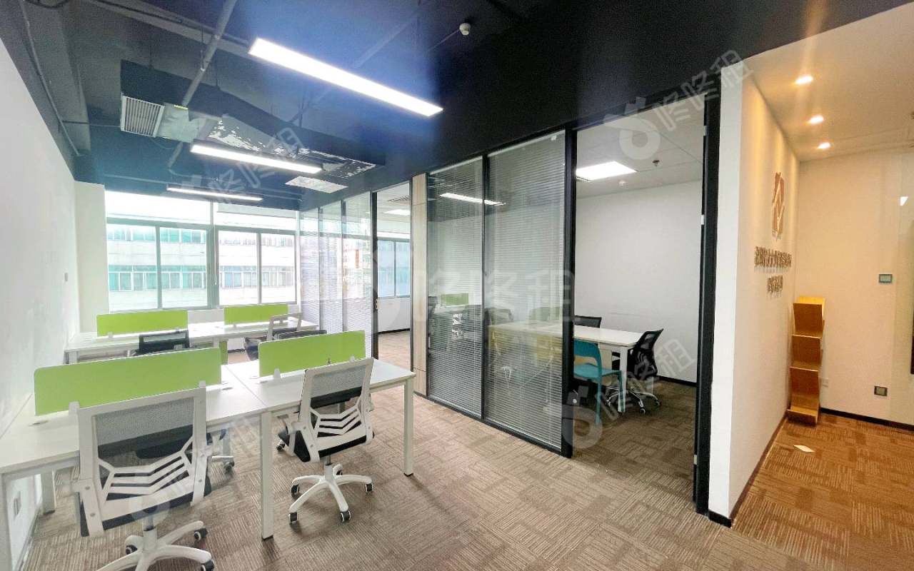 高新技术产业园(虚拟大学园)_153平_精装_办公室开间